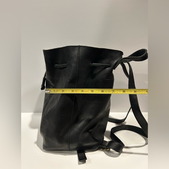 Madewell black leather backpack - Picture 12 of 14